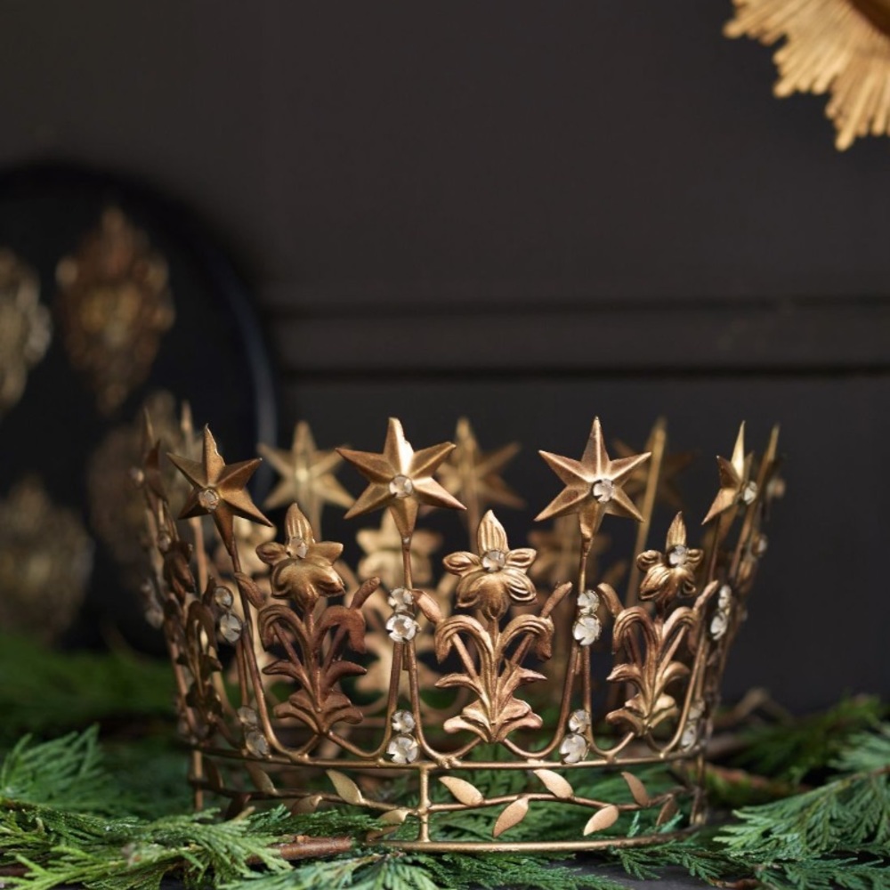 12” Starry Crown Mirror (small) * - Picture 12 of 13